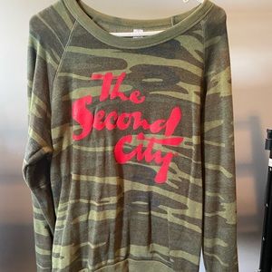The Second City Camo sweatshirt